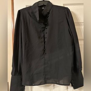 Black womens blouse from SHEIN size L